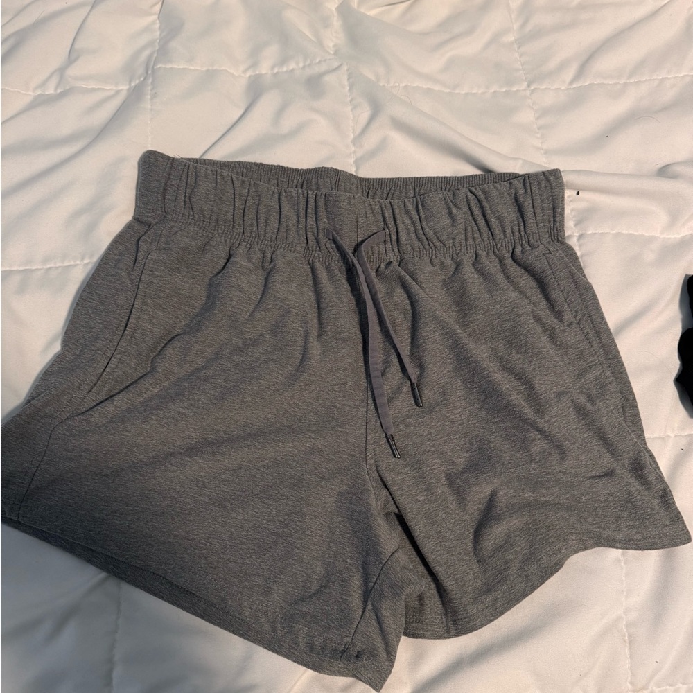Gray Women's Athletic Shorts